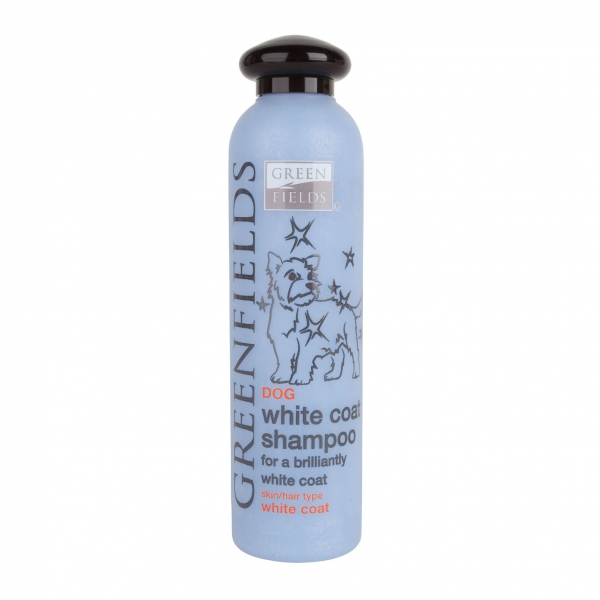 Greenfields White Coat Shampooing for a brilliantly white coat
