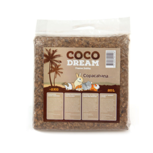 Cocodream litière pour rongeurs noix de coco 2.2kg