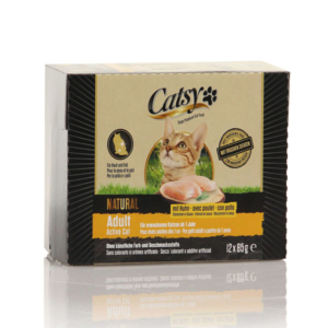Catsy Natural Adulte Active poulet 12x85g