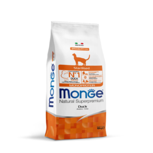 Monge chat stérilisé canard 10kg