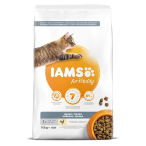 IAMS for Vitality Adulte Indoor au poulet 10kg