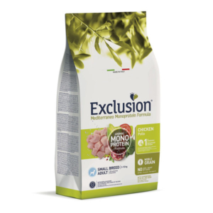 Exclusion mediterraneo adulte small poulet 500g
