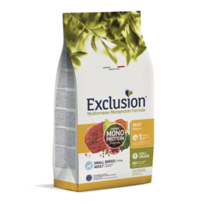 Exclusion mediterraneo adulte small boeuf 500g