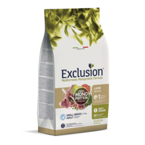 Exclusion mediterraneo adulte small agneau 500g