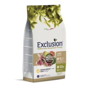 Exclusion mediterraneo adulte medium agneau 3kg