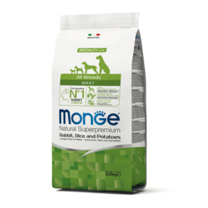 monge speciality line all breeds adulte lapin 2.5kg