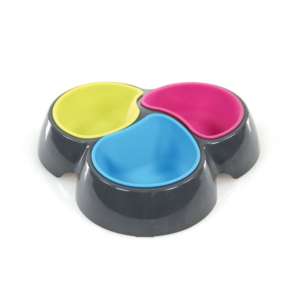 Swisspet écuelle en plastique tricolore