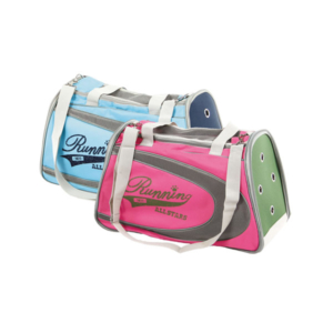 Swisspet sac de transport bleu rose Allstars pour chats et chiens