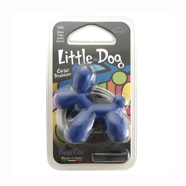 Little Dog Air Freshener bleu
