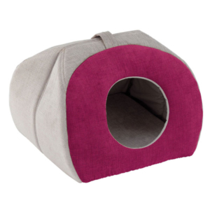 Ferplast Tulipe et Savoy grotte rouge pour chats